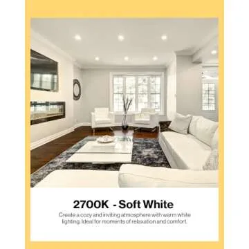 Sunco BR40 LED Light Bulbs, Indoor Flood Lights, Recessed Can Light Bulb, 1400 LM, 17W (100W Equivalent), 2700K Soft White, Dimmable, E26 Base, for Home, Bedroom, Kitchen UL 2 Pack