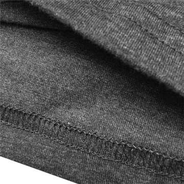 LOOKFACE Women Crewneck Tee Cute Created Graphic T Shirts Dark Grey XX-Large