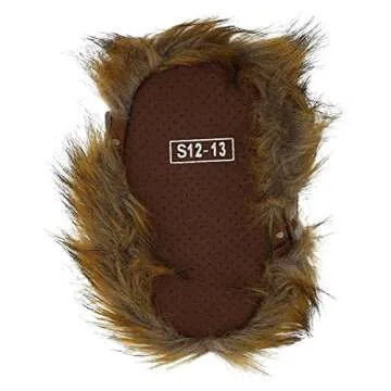 STAR WARS Slippers Chewbacca Full Body Novelty,Boys size 5-6