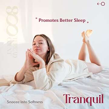 Mayfair Linen 100% Egyptian Cotton Sheets Queen Size - 800 High Thread Count Sheets Queen, 4 PC Luxury Hotel Sheets for Queen Size Bed, 16" Deep Pocket Soft Sateen Cooling Bedding Sets - Light Blue