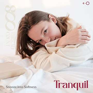 Mayfair Linen 100% Egyptian Cotton Sheets Queen Size - 800 High Thread Count Sheets Queen, 4 PC Luxury Hotel Sheets for Queen Size Bed, 16" Deep Pocket Soft Sateen Cooling Bedding Sets - Light Blue