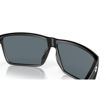 Costa Del Mar Sunglasses - Matte Black Frame, Blue Lens