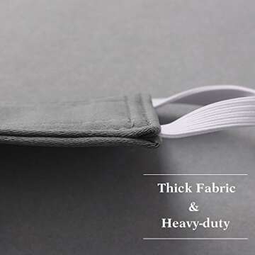 PONY DANCE Baby Door Latch Cover - 3 Pieces for Noise Reduction