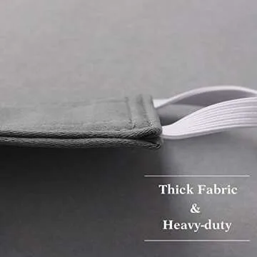 PONY DANCE Baby Door Latch Cover - 3 Pieces for Noise Reduction