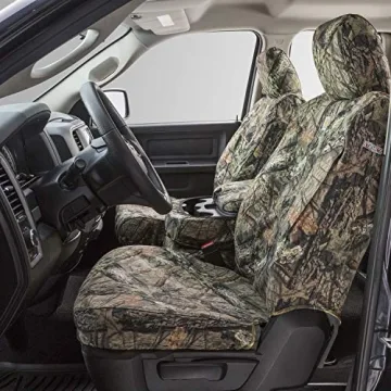 Covercraft Mossy Oak Camo Carhartt SeatSaver Custom Seat Covers | SSC2517CAMB | 1st Row Bucket Seats...