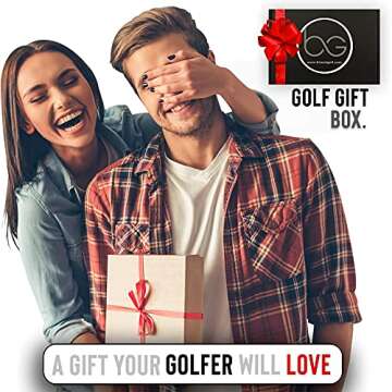 Signature Golf Box - Premium Golf Gift for Men. Golfing Accessories for Golf Lovers. The Ultimate Christmas Golf Gift Including Golf Balls, Golf Towel & More.