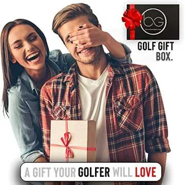 Signature Golf Box - Premium Golf Gift for Men. Golfing Accessories for Golf Lovers. The Ultimate Christmas Golf Gift Including Golf Balls, Golf Towel & More.