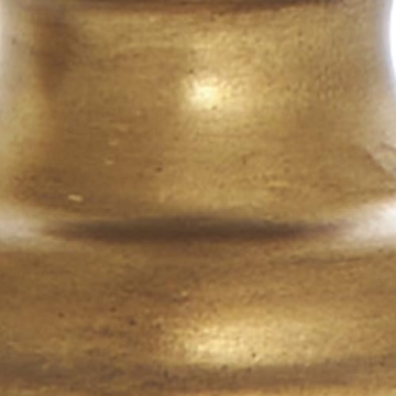 The Novogratz Metal Tapered Candle Holder with Tulip Style Opening, Set of 2 11", 8" H, Gold