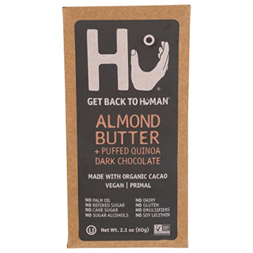 Hu Kitchen Almond Butter & Puffed Quinoa Chocolate Bar