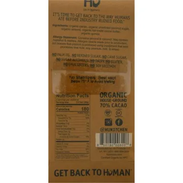 Hu Kitchen Almond Butter & Puffed Quinoa Chocolate Bar