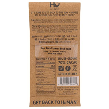 Hu Kitchen Almond Butter & Puffed Quinoa Chocolate Bar