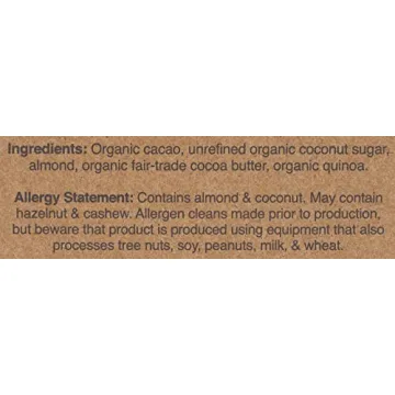 Hu Kitchen Almond Butter & Puffed Quinoa Chocolate Bar