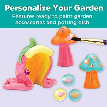 Creativity for Kids Enchanted Fairy Garden Craft Kit - Fairy Crafts for Kids