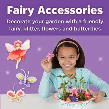 Creativity for Kids Enchanted Fairy Garden Craft Kit - Fairy Crafts for Kids