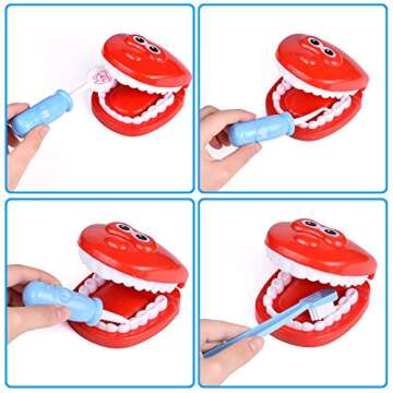 FUN LITTLE TOYS 31PCS Doctor Medical Kit - Pretend Play Doctor Set for Kids Doctor Role Play Costume...