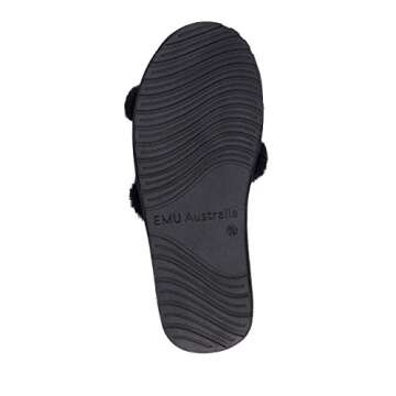 EMU Australia - Wrenlette Womens Slipper, Black, US 7