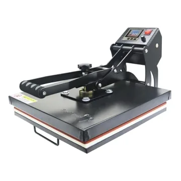 RoyalPress 15" x 15" Color LED Industrial-Quality Digital Sublimation Heat Transfer Machine T-Shirt ...