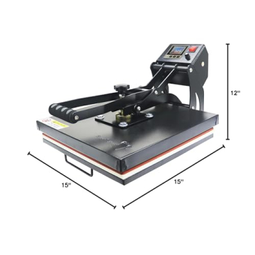 RoyalPress 15" x 15" Digital Sublimation Heat Transfer Machine