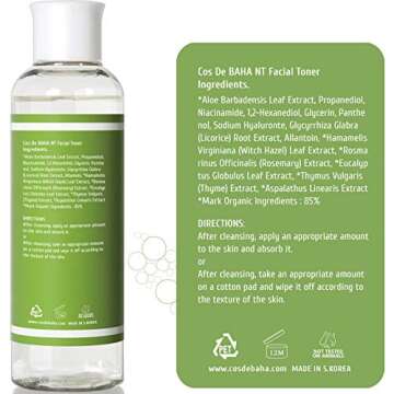 Niacinamide 5% Facial Serum - Pore Reducer + Uneven Skin Tone Treatment + Diminishes Acne Prone, Skin Balancing Pore Reducing, Restores Elasticity, 6.75 Fl Oz