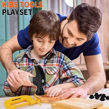 Deejoy Kids Tool Set with Toy Drill & Toolbox
