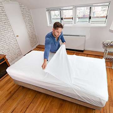 Peelaways Twin Waterproof Disposable Bed Sheets for Caregiving