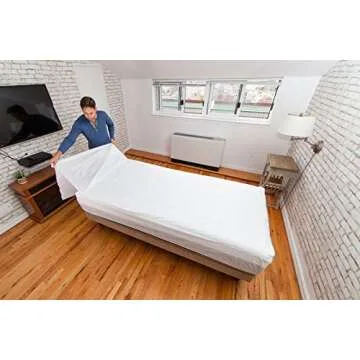 Peelaways Twin Waterproof Disposable Bed Sheets for Caregiving