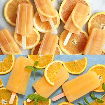 Silicone Popsicles Molds,Popcylce Molds,Food Grade Reusable Popsicle Molds for Kids,Homemade Popsicles Molds,Ice Cream Mold,Ice Pop Molds Maker with Popsicle Stick,Popsicle Bag,Funnel (Blue)