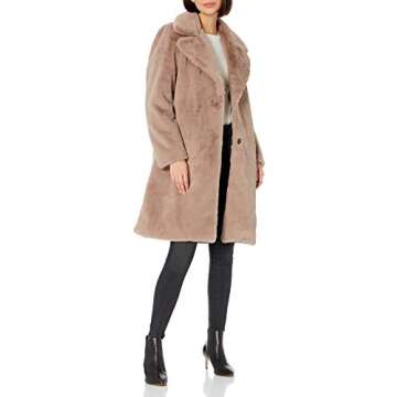 Kiara Long Oversized Faux Fur Coat for Winter Fashion