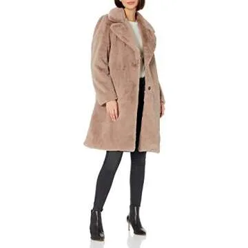 Kiara Long Oversized Faux Fur Coat for Winter Fashion