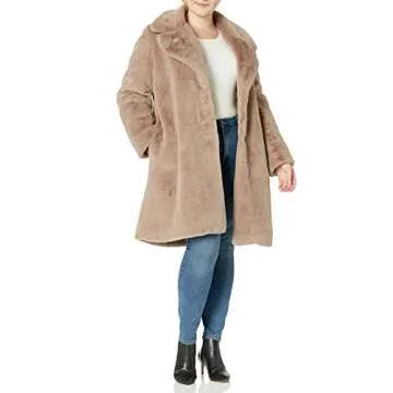 Kiara Long Oversized Faux Fur Coat for Winter Fashion
