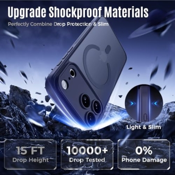 Symcele iPhone 17 Pro Case with Magnetic Protection