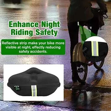 Zacro Bike Seat Cushion for Ultimate Cycling Comfort