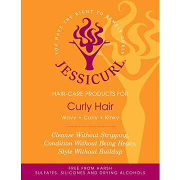 Jessicurl Aloeba Daily Conditioner for Curly Hair Care