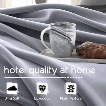 Vellux 1B07046 Original Insulating Core Hotel Style Solid blanket Machine Washable Soft Cozy Warm Pet Friendly Bed Sofa Blankets, King, Grey