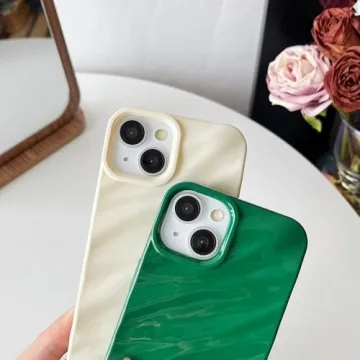 Caseative for iPhone 14 Case with Elegant Water Ripple Design