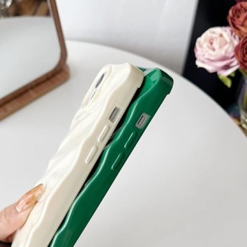 Caseative for iPhone 14 Case with Elegant Water Ripple Design