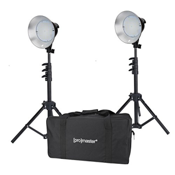 ProMaster B170 LED 2 Light Studio Kit for Photography