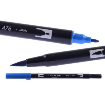 Tombow ABT Dual Brush Pen - Ocean Colours Pack of 12