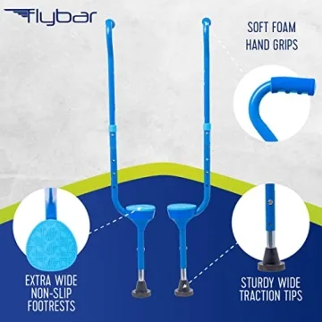 Flybar Maverick Walking Stilts - Adjustable & Safe for Kids