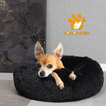 Comfortable Nononfish Puppy Bed for Small Dogs 19"