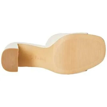 Pattie High Block Heeled Mule Sandal - Comfortable & Stylish