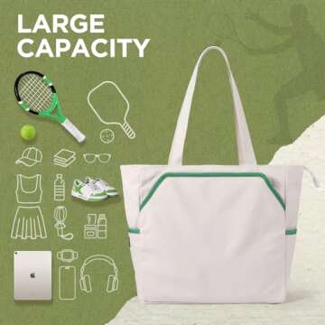 Versatile SMRITI Tennis Tote Bag for Sports & Travel