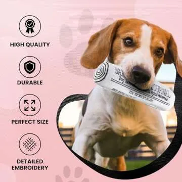 Dog Diggin Designs Runway Pup Collection | Unique Squeaky Parody Plush Dog Toys – Prêt-à-Porter Dog Bones, Balls & More