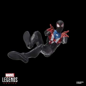 Marvel Legends Series Gamerverse Miles Morales Boricua Suit, Spider-Man 2 Video Game-Inspired Collectible 6 Inch Action Figure