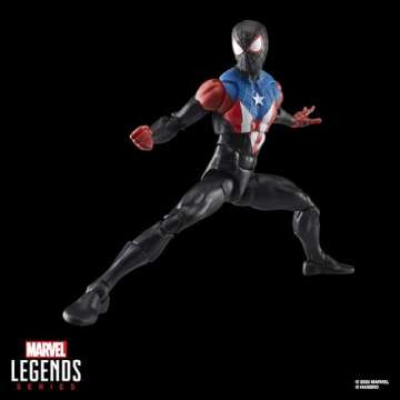 Marvel Legends Series Gamerverse Miles Morales Boricua Suit, Spider-Man 2 Video Game-Inspired Collectible 6 Inch Action Figure