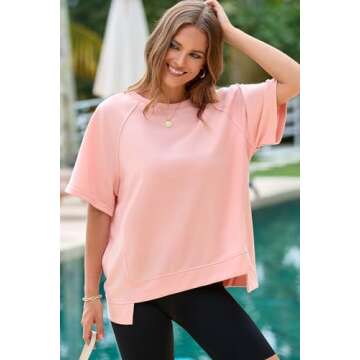 Dokotoo Womens Casual Oversized Tops for Every Occasion