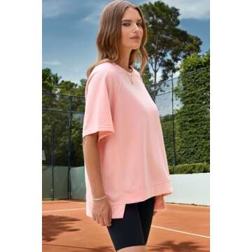 Dokotoo Womens Casual Oversized Tops for Every Occasion