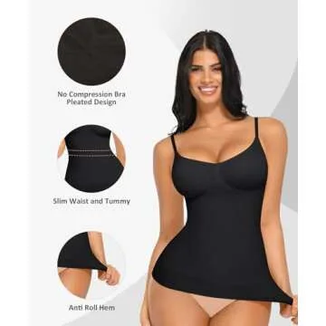 FeelinGirl Adjustable Comfort Tank Top for Daily Wear