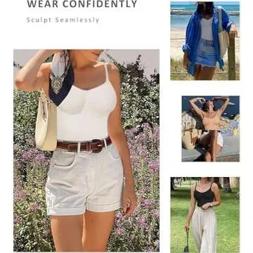 FeelinGirl Adjustable Comfort Tank Top for Daily Wear