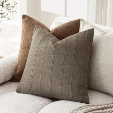 Foindtower Decorative Pillow Covers for Chic Home Decor